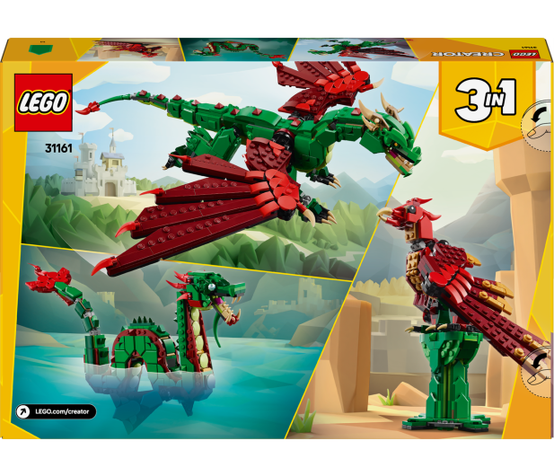 LEGO Creator 31161 Średniowieczny smok - 1283663 - zdjęcie 6
